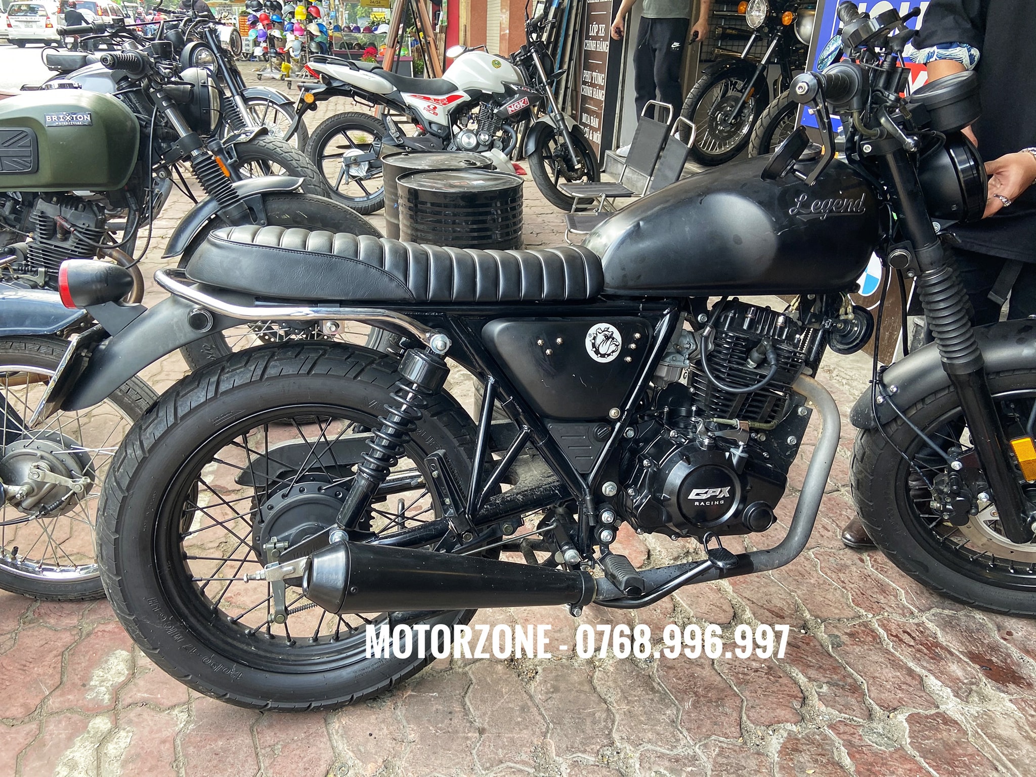 Ngắm phiên bản độ cực chất của GPX Legend 150 Motosaigon #33 Ngắm phiên bản độ cực chất của GPX Legend 150 Motosaigon